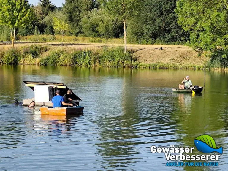 Der ASV Albertshofen ist Gewässer-Verbesserer im Juli 2026